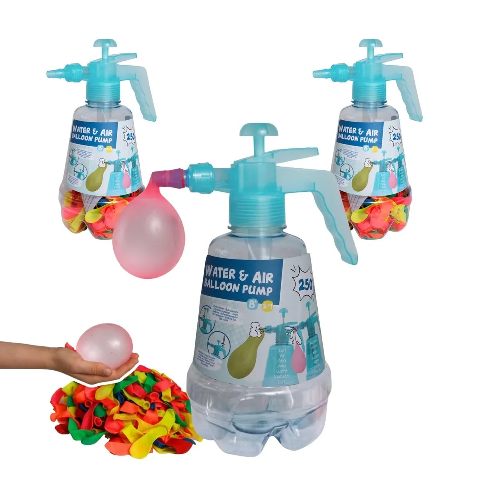 alldoro-ballonpumpe-wasserbomben-3er-set-750-ballons image 1