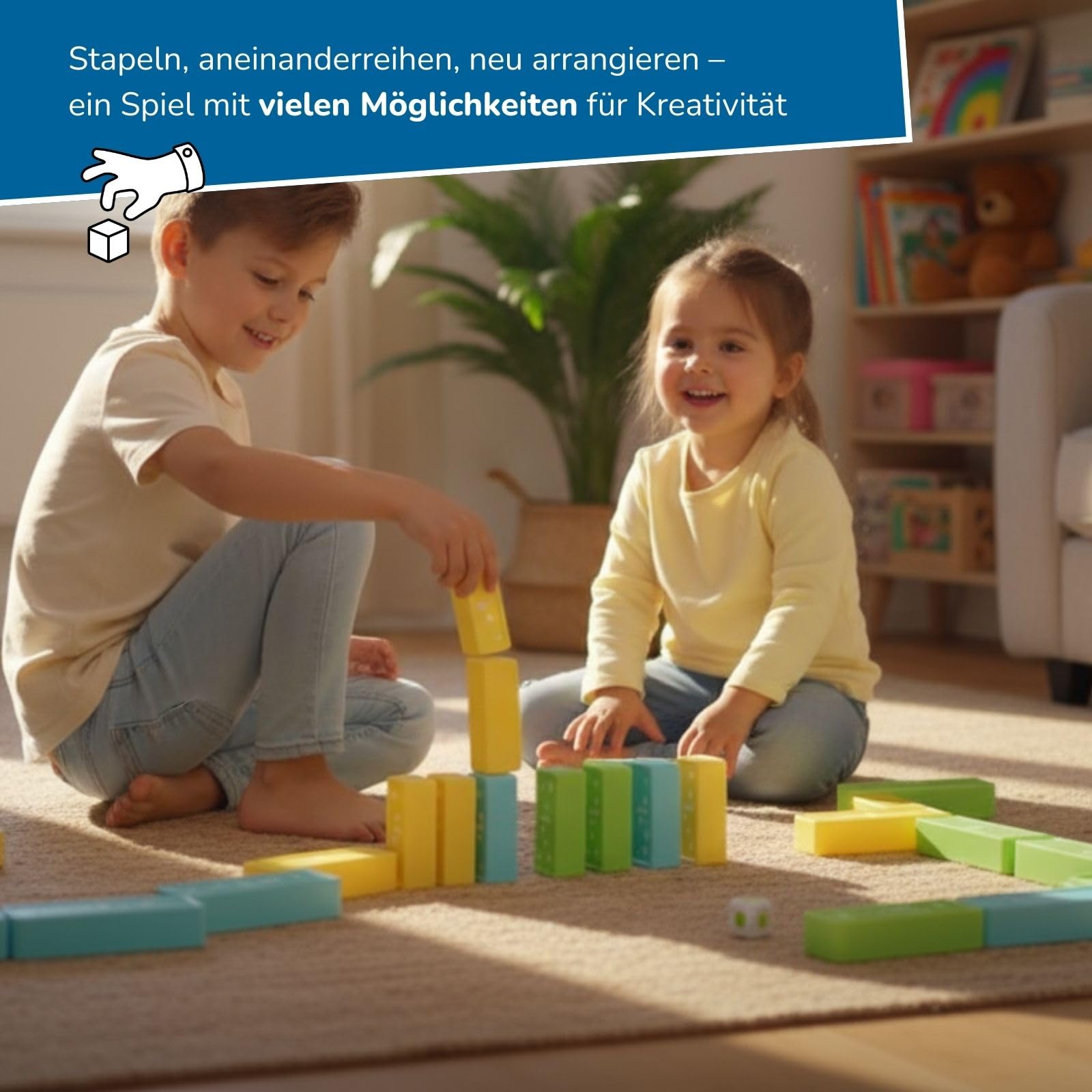 alldoro-xxl-wackelturm-domino-gesellschaftsspiel-jumbo-30-steine image 4