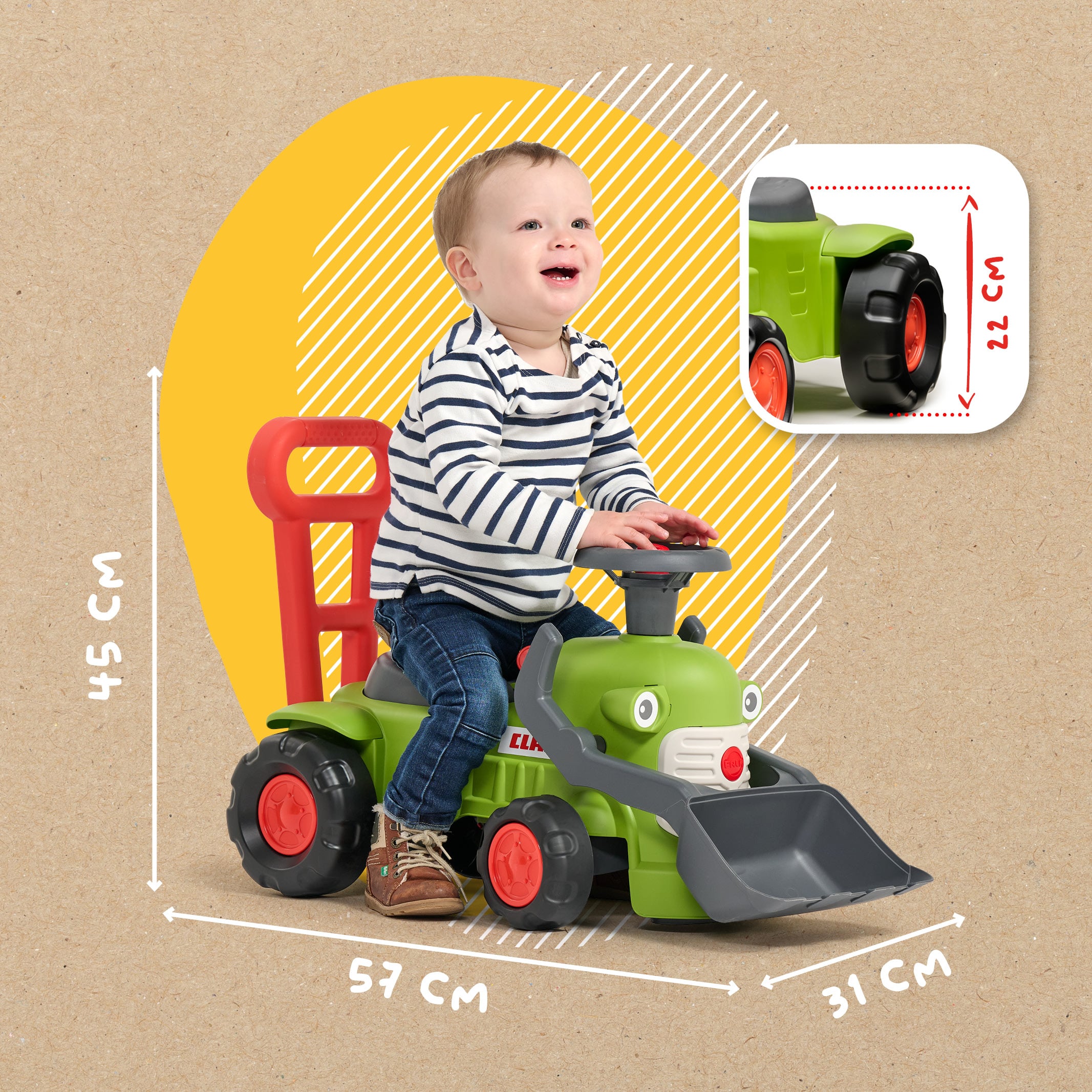 falk-porteurs-claas-rutschauto-mit-frontschaufel-ab-12-monate image 5