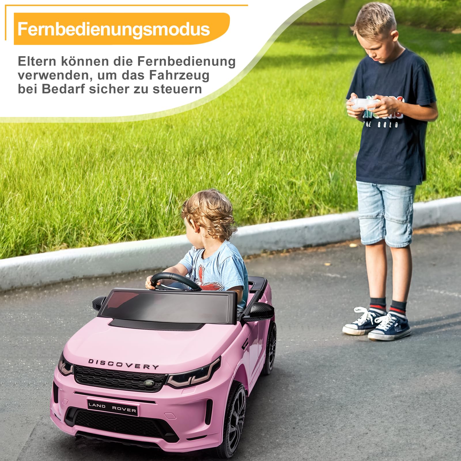 lalaho-land-rover-velar-elektroauto-12v-rosa-mit-led image 3