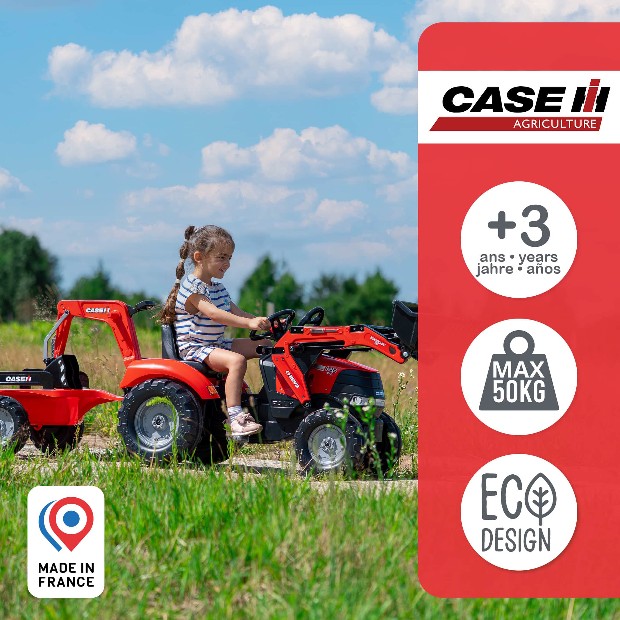 falk-tractopelles-case-ih-tret-traktor-mit-bagger-und-anh-nger image 4