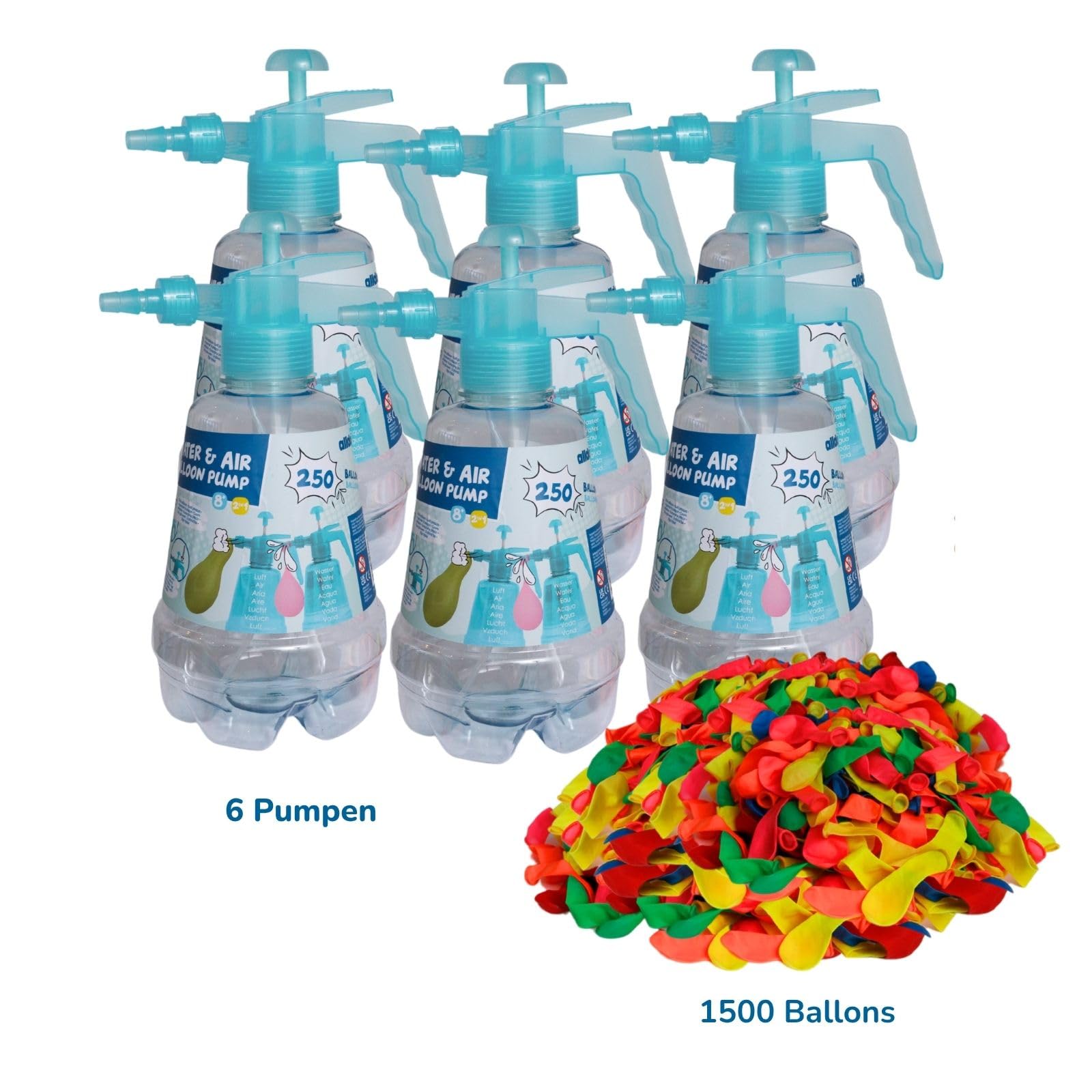 alldoro-ballonpumpe-wasserbomben-6er-set-1500-ballons image 7