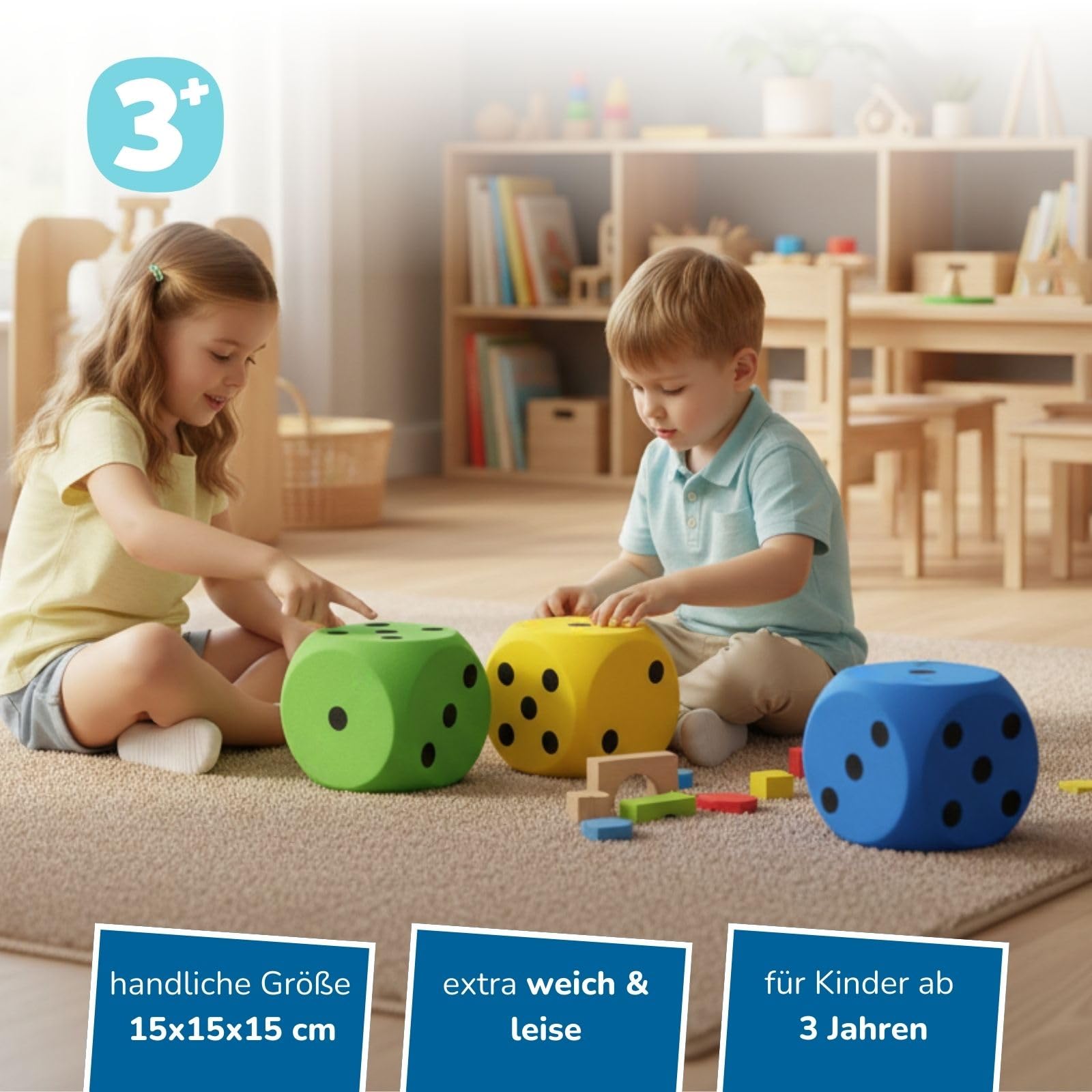alldoro-xxl-spiele-soft-w-rfel-15-cm-blau-1-st-ck image 2