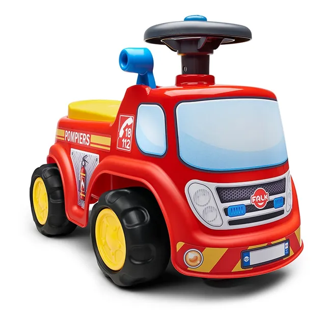 falk-feuerwehr-rutscher-mit-stauraum-und-hupe-ab-1-jahr image 1