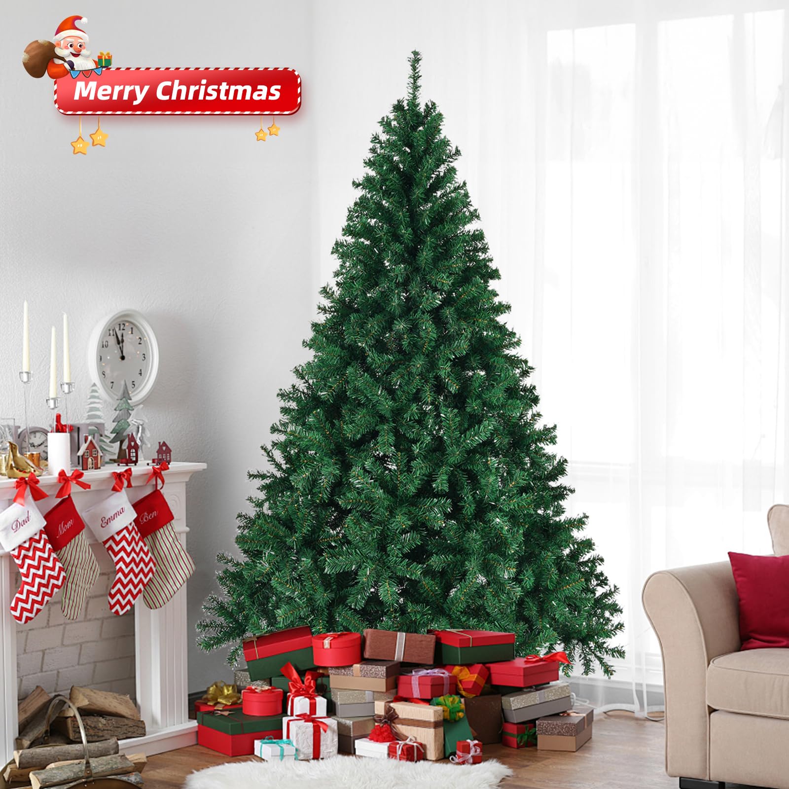 lalaho-weihnachtsbaum-gr-n-180-cm-k-nstlich image 4