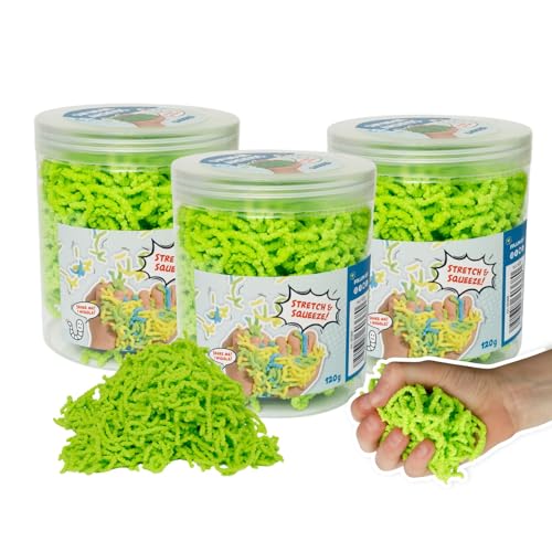 alldoro-squishy-worms-anti-stress-spielzeug-3er-set-gr-n-120-g image 8