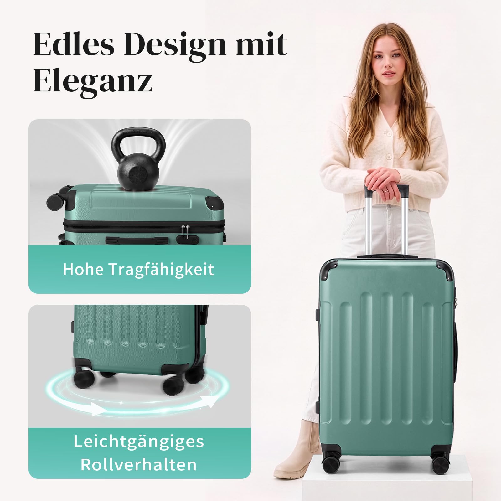 lalaho-kofferset-5tlg-hartschale-t-rkis-mit-kosmetikkoffer image 4