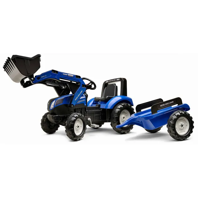 falk-new-holland-t8-trettraktor-mit-anh-nger-3-7-jahre image 1
