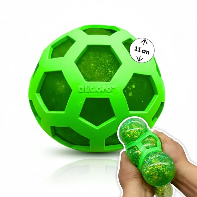 alldoro-xxl-mesh-squishy-quetschball-11cm-glitzer image 1