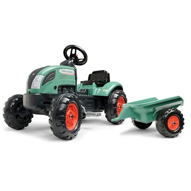falk-farm-lander-trettraktor-mit-anh-nger-2-5-jahre image 1