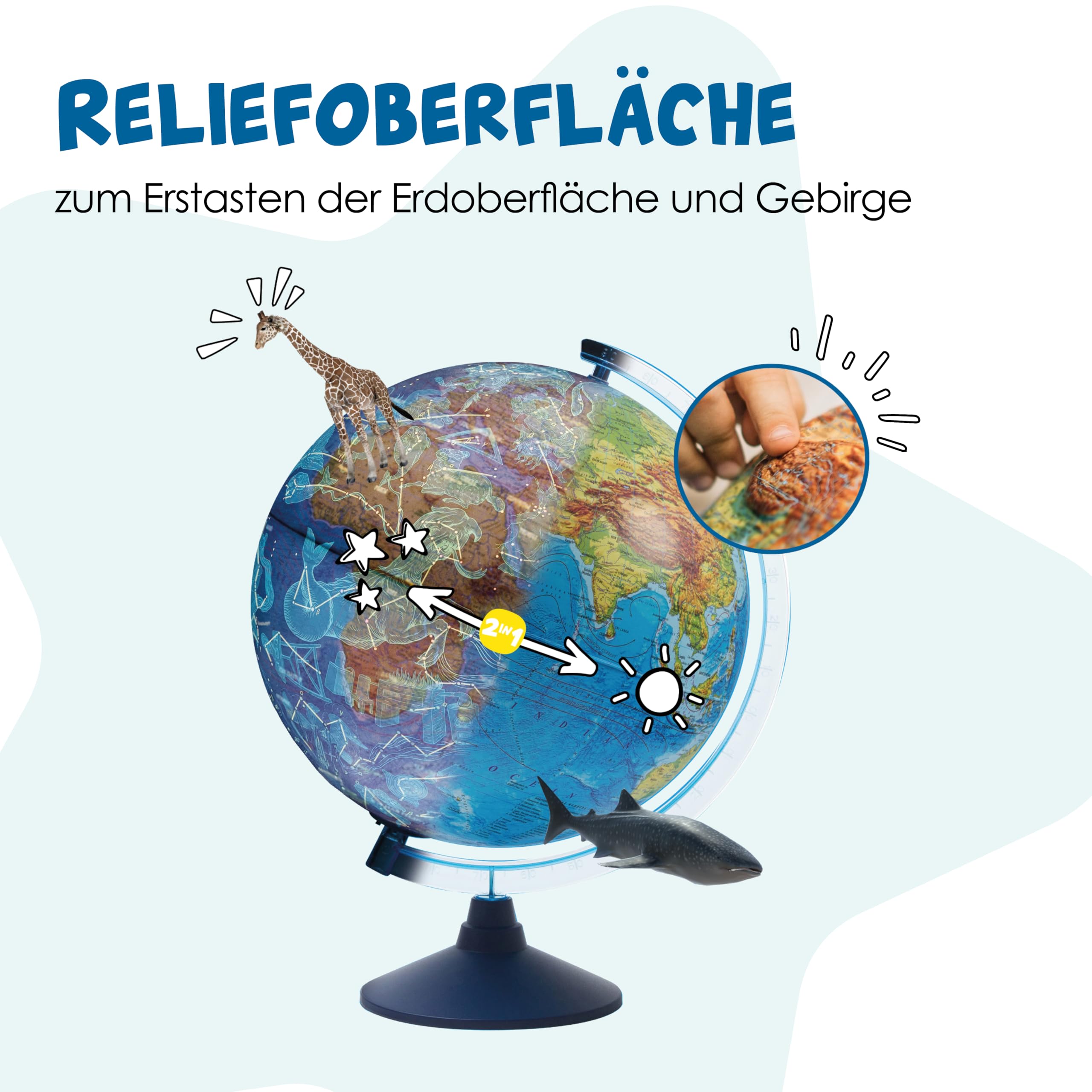 alldoro-lexi-globus-2-0-leuchtglobus-25-cm-sternenbilder image 4