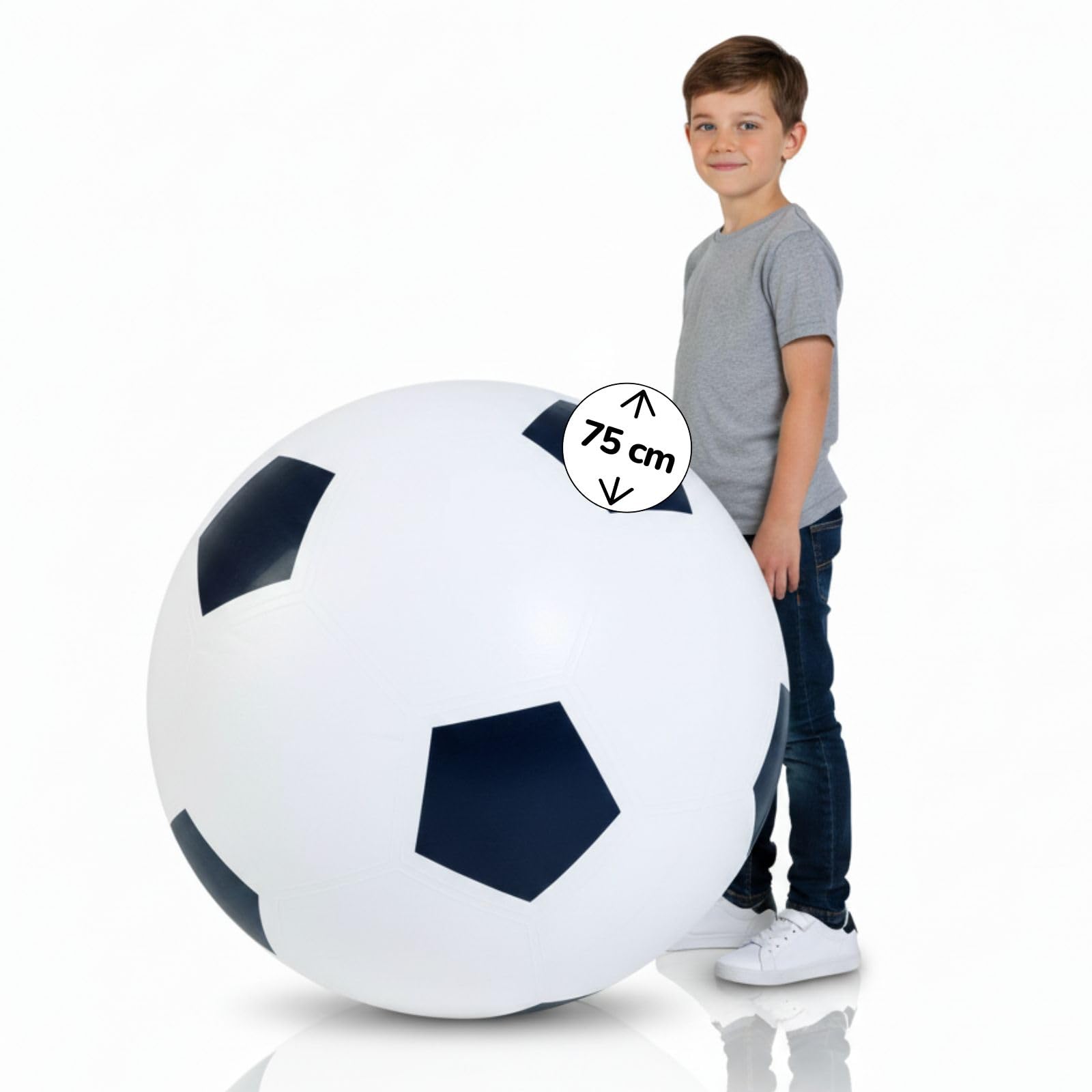 alldoro-xxl-spiele-fu-ball-75-cm-riesenball-aufblasbar-mit-pumpe image 1