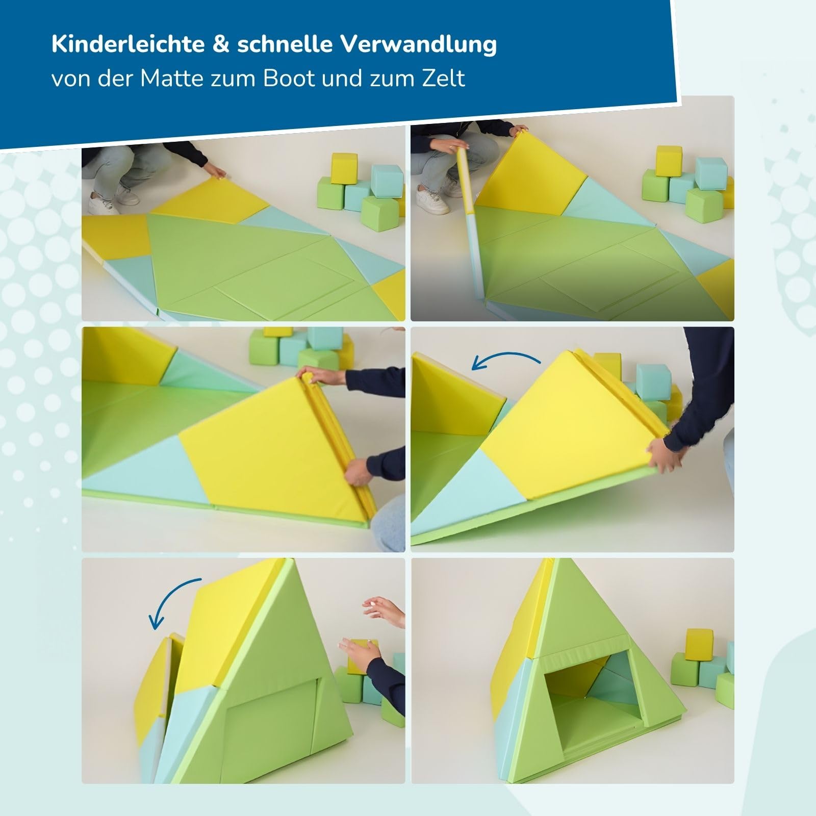 alldoro-3-in-1-spielmatte-182x105cm-tipi-boot image 6