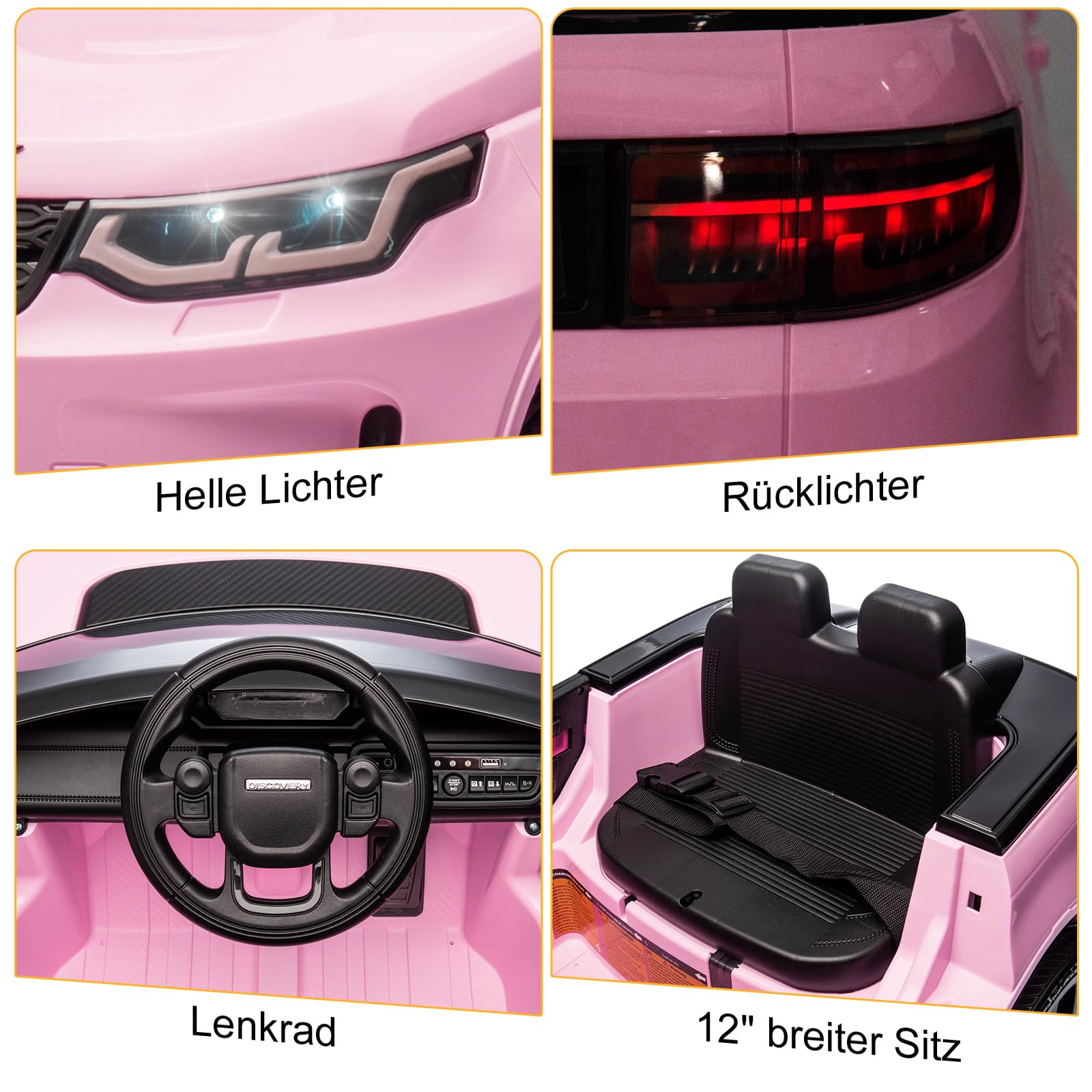 lalaho-land-rover-velar-elektroauto-12v-rosa-mit-led image 7