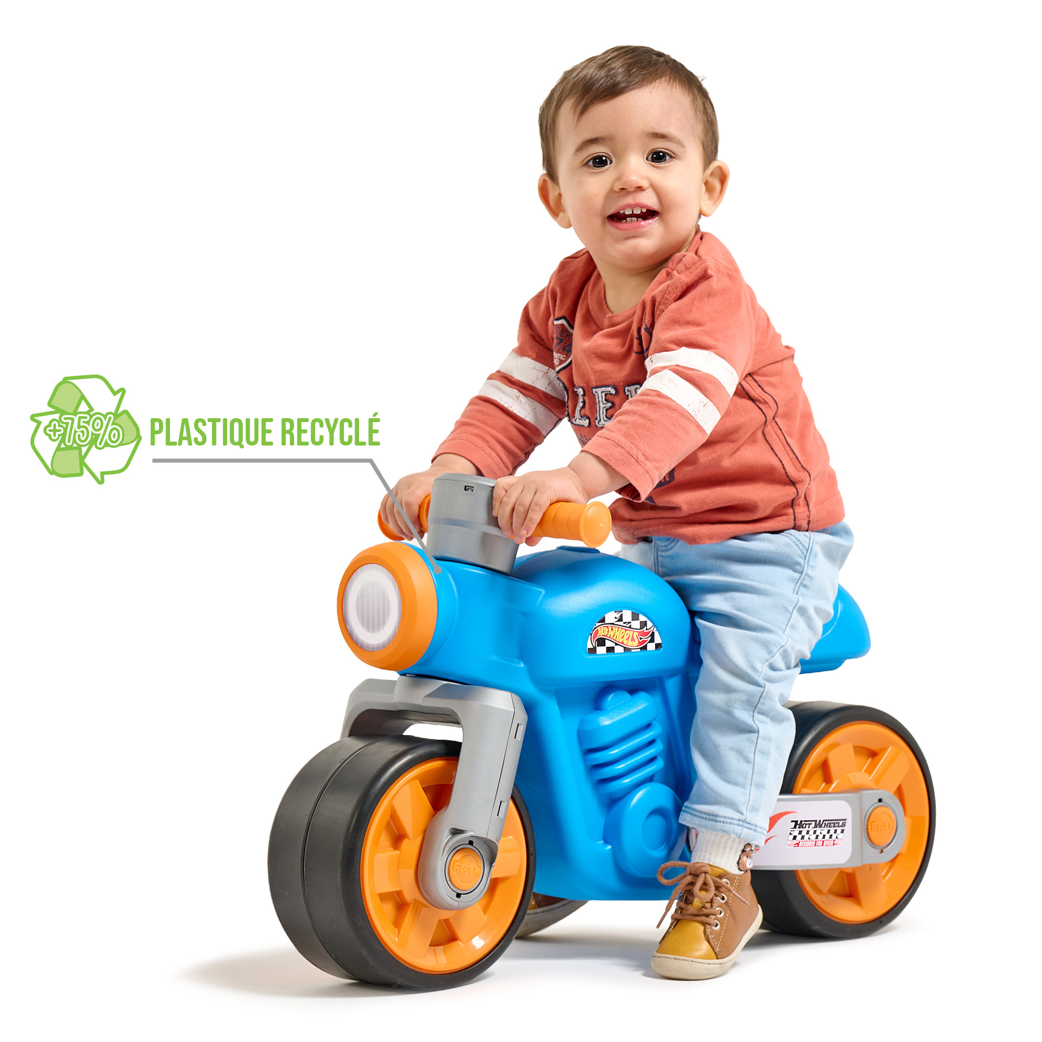 falk-hot-wheels-motorrad-laufrad-leise-r-der-kinder image 2