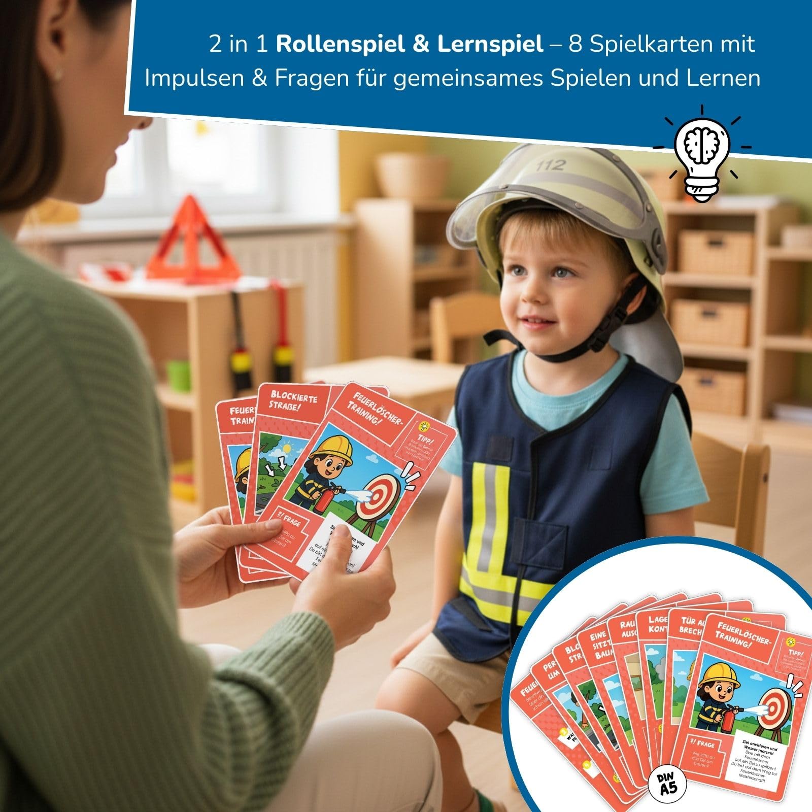 alldoro-feuerwehr-rollenspielset-kost-m-f-r-kinder-ab-3-jahren image 3