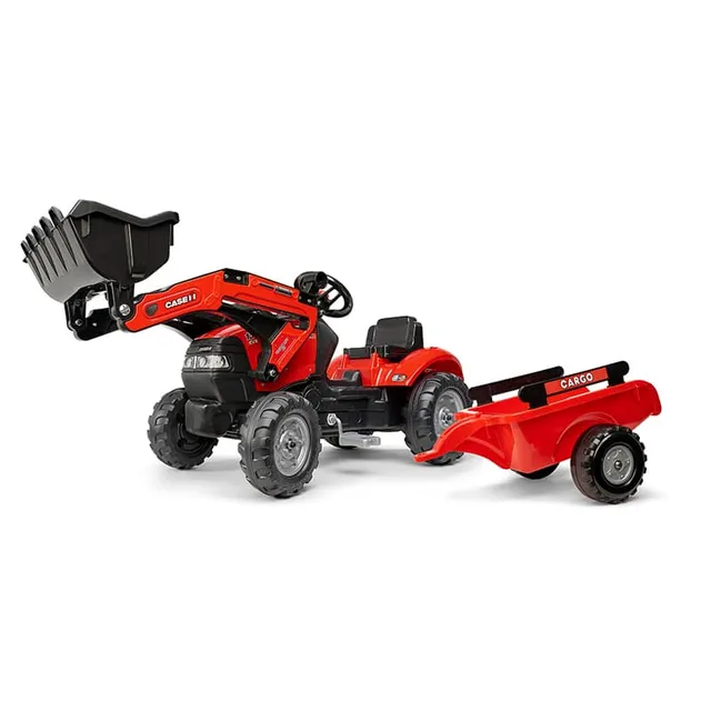 falk-case-ih-maxxum-130-trettraktor-mit-anh-nger image 1