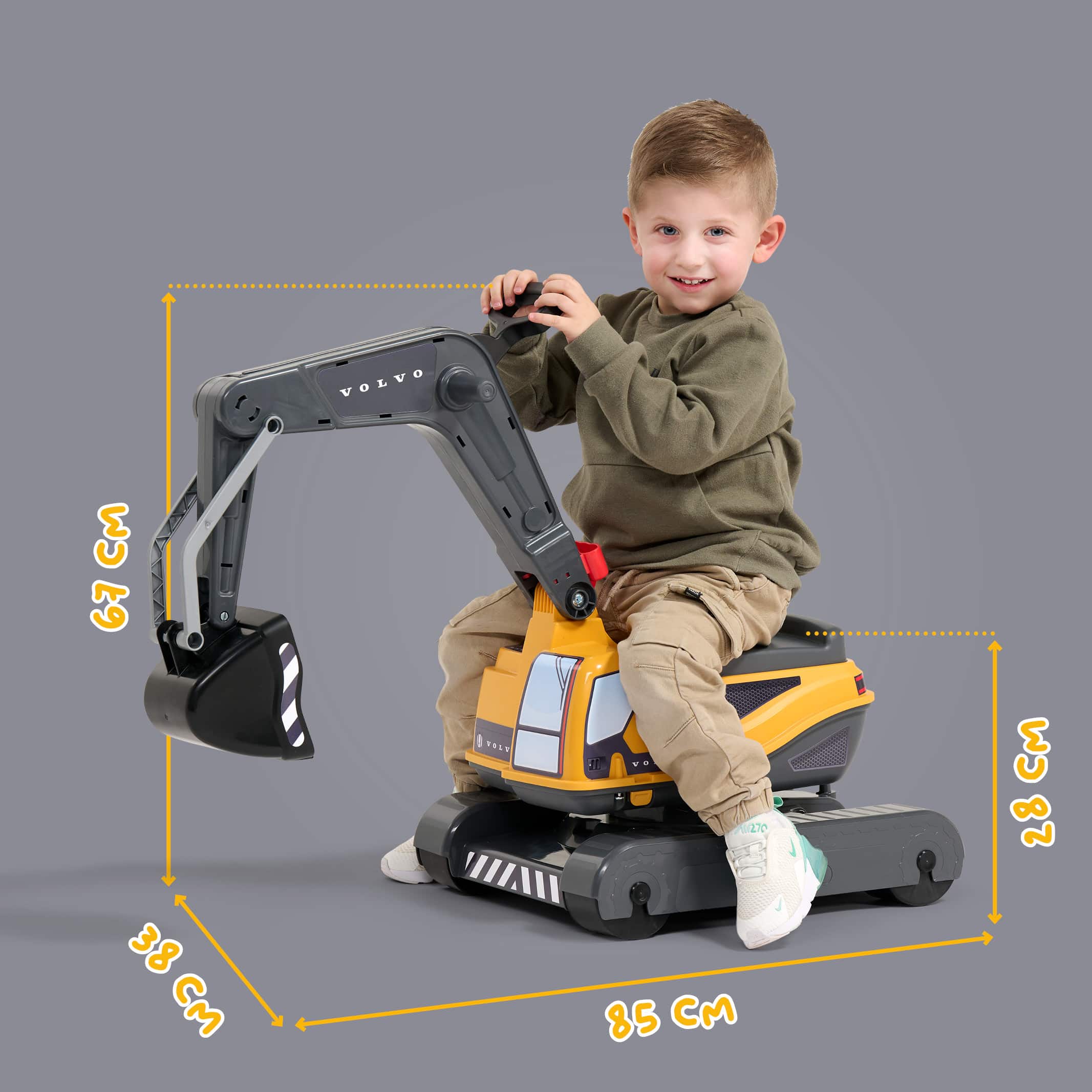 falk-volvo-bagger-sitzbagger-360-mit-schaufel image 5