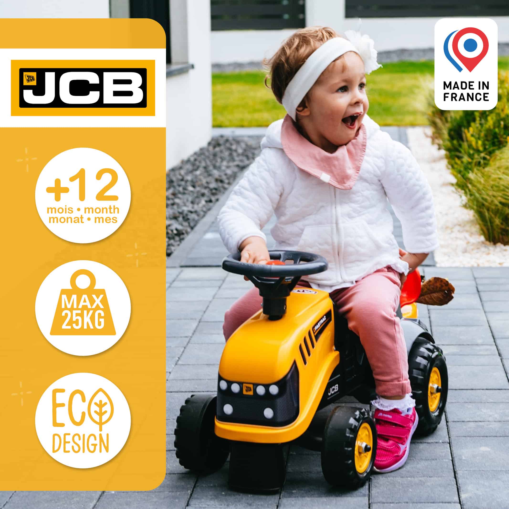 falk-jcb-rutsch-traktor-anh-nger-schaufel-rechen-ab-12-monate image 4