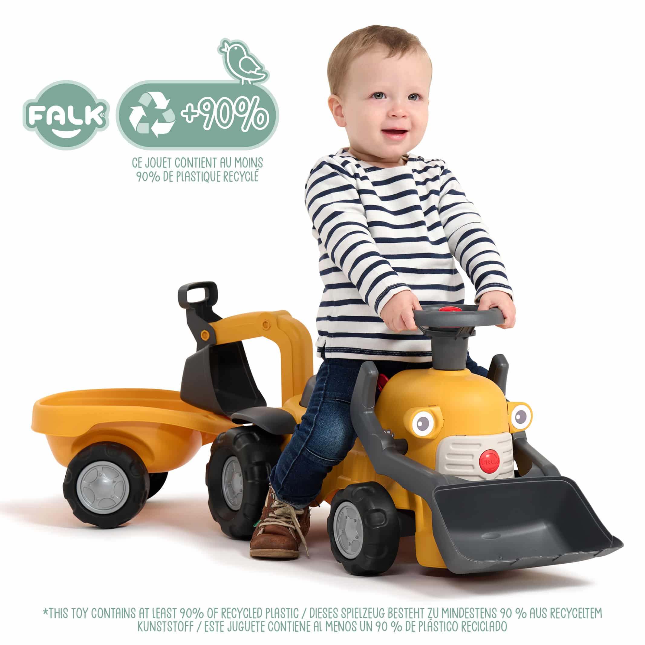 falk-marcel-bau-rutschfahrzeug-mit-bagger-ab-12-monate image 2
