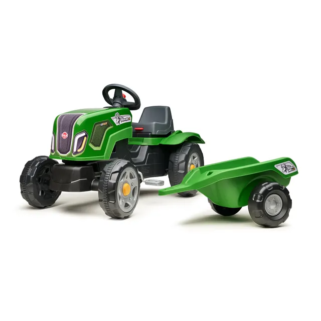 falk-terra-maxx-trettraktor-mit-anh-nger-motorhaube-2-6-jahre image 1