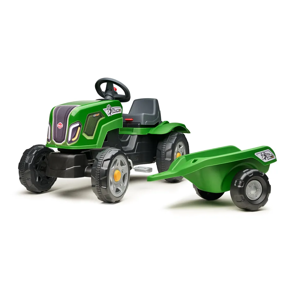 falk-terra-maxx-trettraktor-mit-anh-nger-motorhaube-2-6-jahre image 1