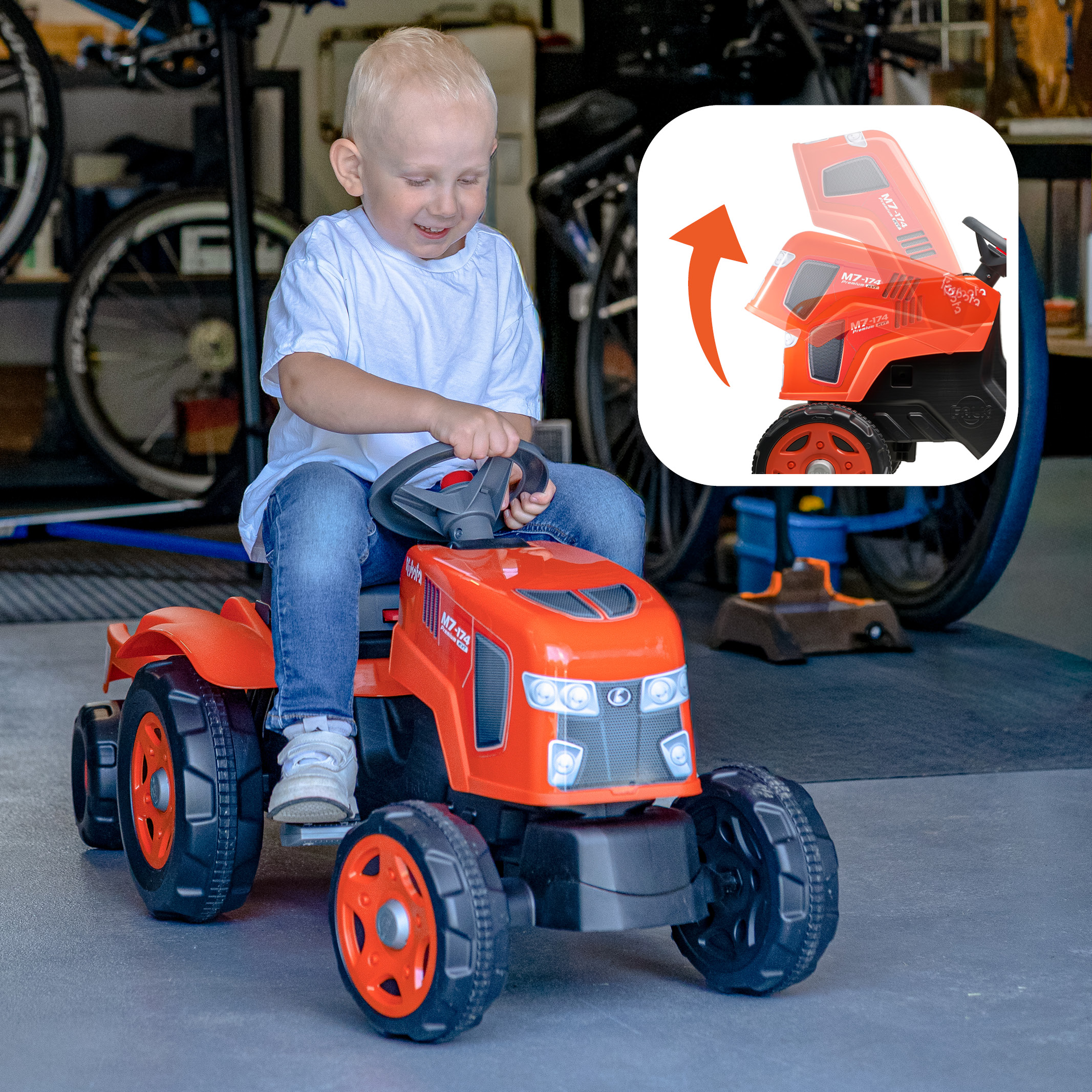 falk-kubota-trettraktor-mit-anh-nger-und-haube-2-6-jahre image 3