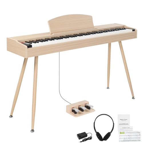 lalaho-e-piano-88-tasten-gewichtet-digitalpiano-naturholz-3-pedale image 8