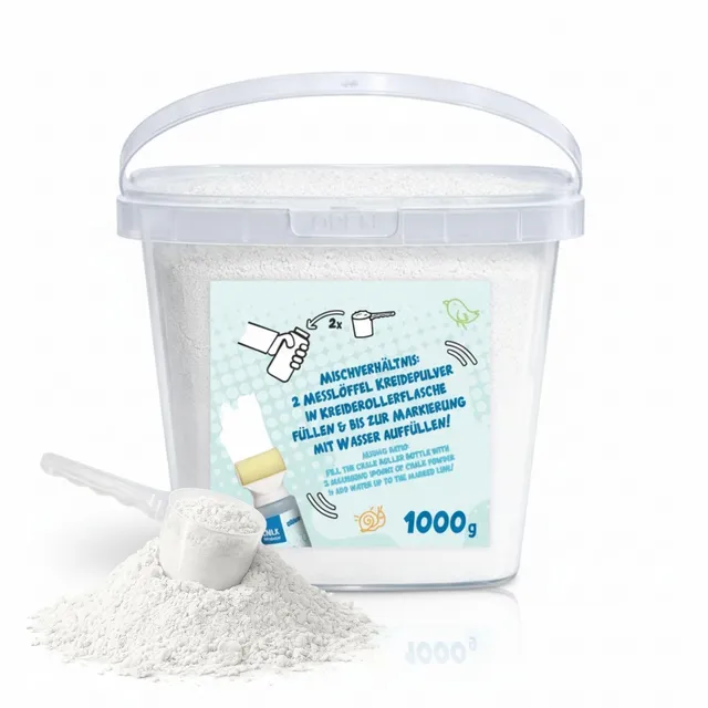 alldoro-kreidepulver-wei-1-kg-eimer-stra-enkreide-nachf-llung image 1