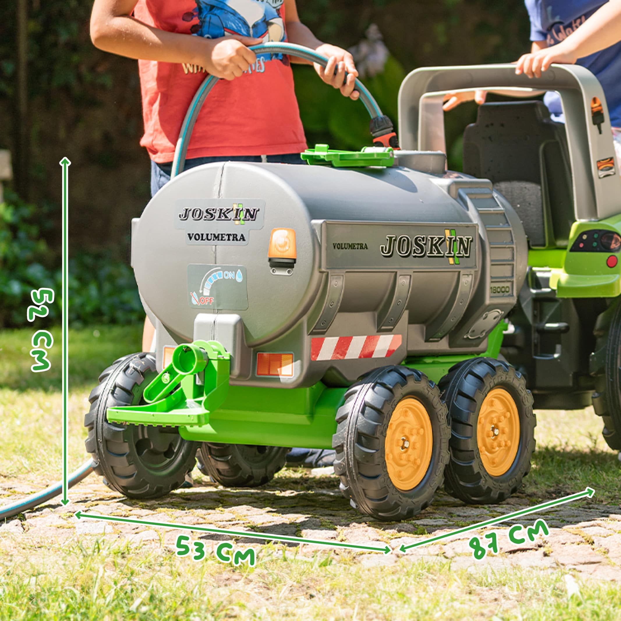falk-joskin-30l-wasserfass-trettraktor-anh-nger-mit-streuer image 5