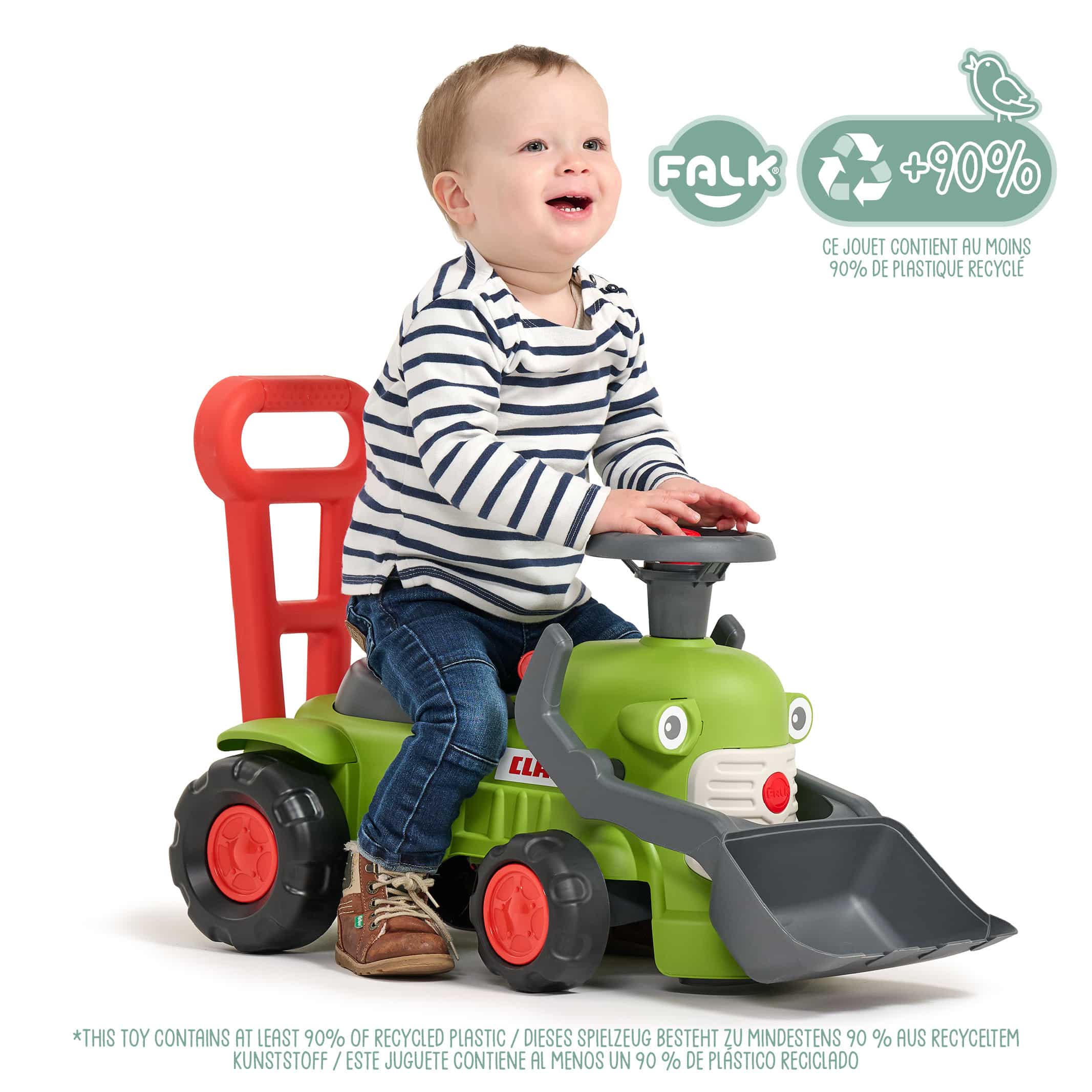falk-porteurs-claas-rutschauto-mit-frontschaufel-ab-12-monate image 2