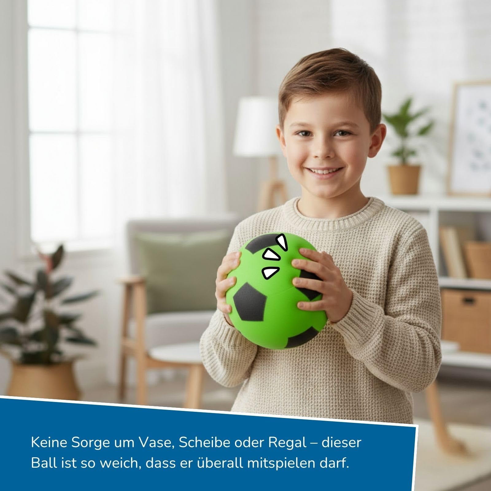 alldoro-outdoor-spielzeug-soft-fu-ball-20-cm-gr-n image 3