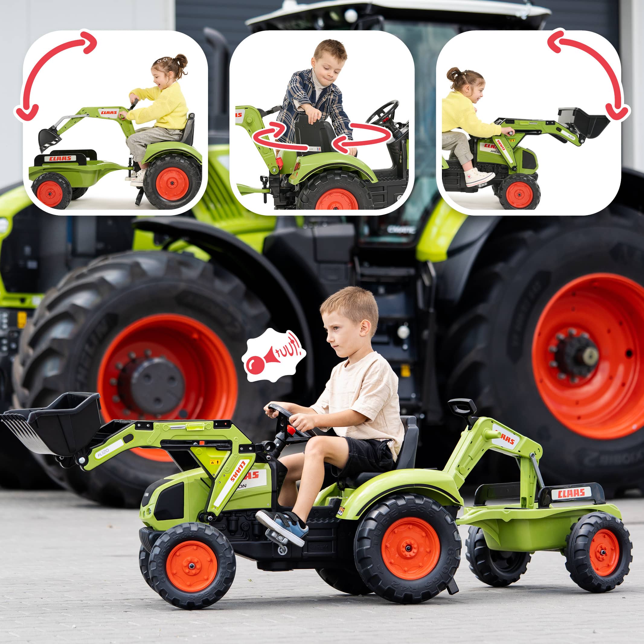 falk-claas-arion-430-tretbagger-mit-anh-nger-ab-3-jahren image 3