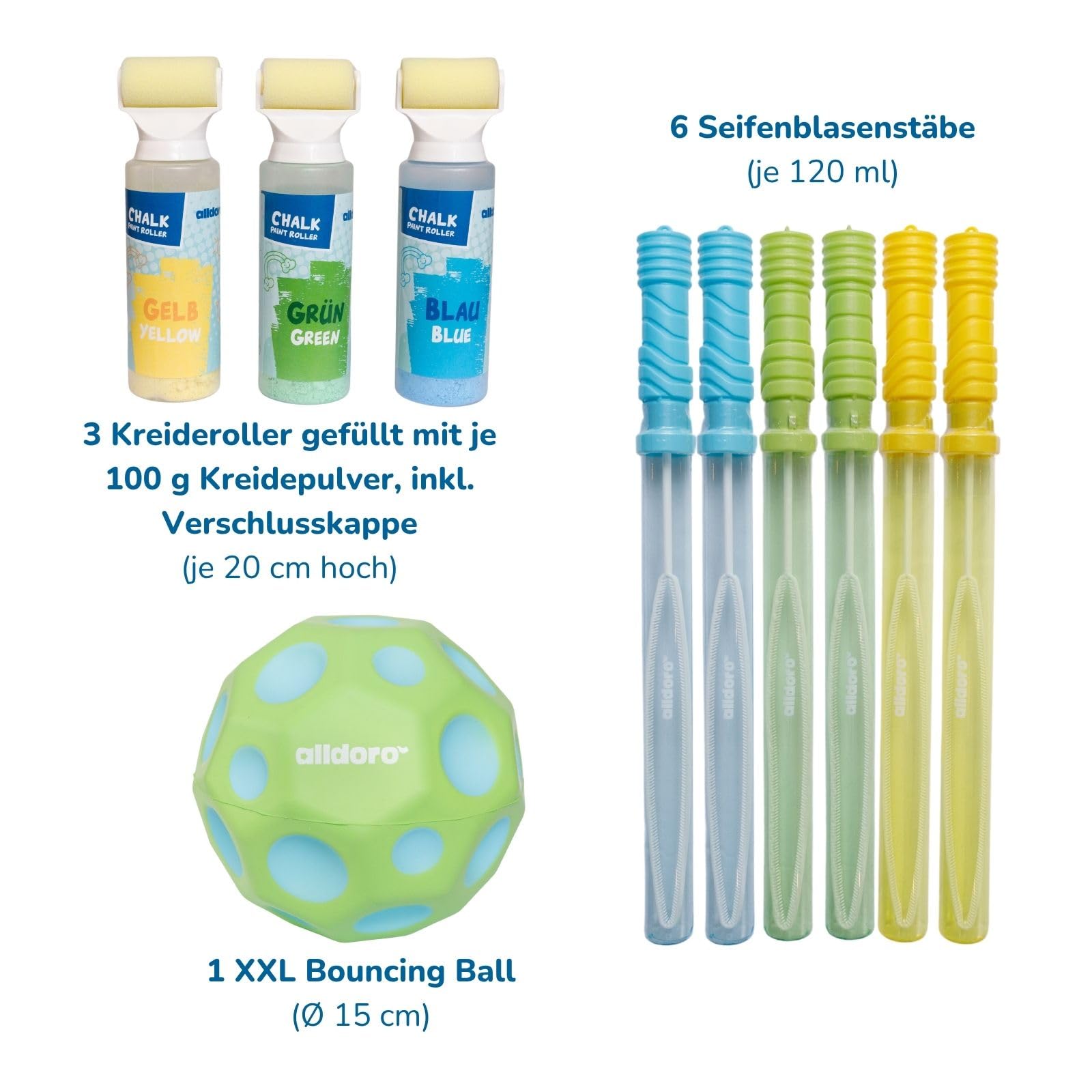 alldoro-outdoor-spielspa-set-xxl-mit-kreideroller-seifenblasen image 6
