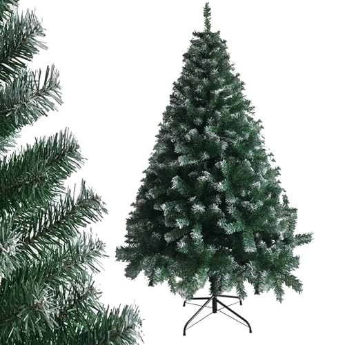 lalaho-weihnachtsbaum-k-nstlich-150-cm-gr-n-wei image 8