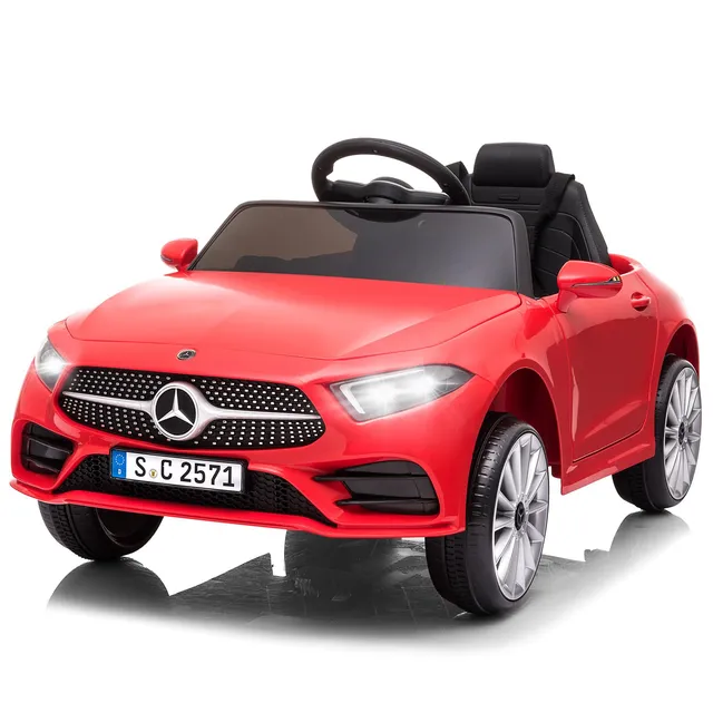 lalaho-kids-electric-car-mercedes-elektroauto-rot-12v image 1
